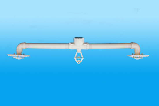 四通接方型噴頭